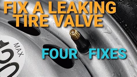 air leaking around valve stem|Tire Leak From Valve Stem: Causes,。